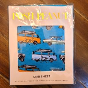 Posh Peanut Crib Sheet - Marino